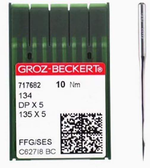 100pcs Groz Beckert 134 135X5 Dpx5 FFG/SES Needle for Singer Pfaff Inudstrial Sewing Machine Needles Dp x 5 Dp*5 (12(80))