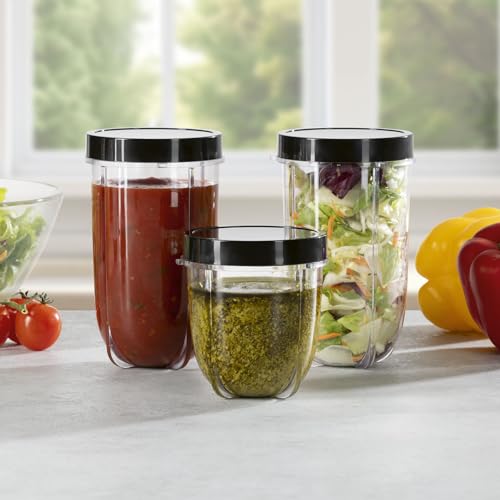 GOURMETmaxx Mr. Magic Mixer | Smoothie Maker met XXL accessoirepakket | Standmixer 18-delig | Blender met lekvrije vershouddeksels | Food Processor voor shakes, smoothies etc. - Afbeelding 5