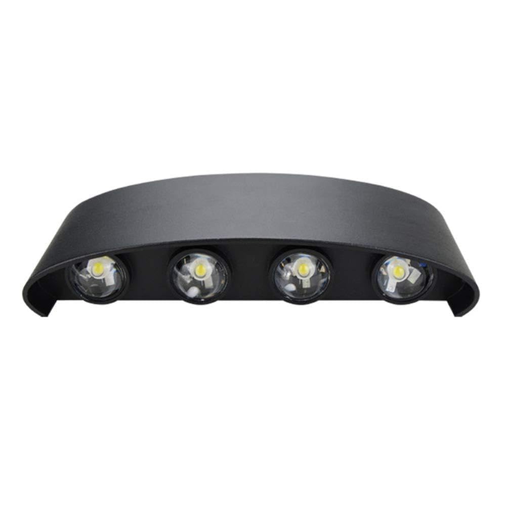 Lámpara de pared baño e iluminación interior aplique impermeable IP65 8W 8