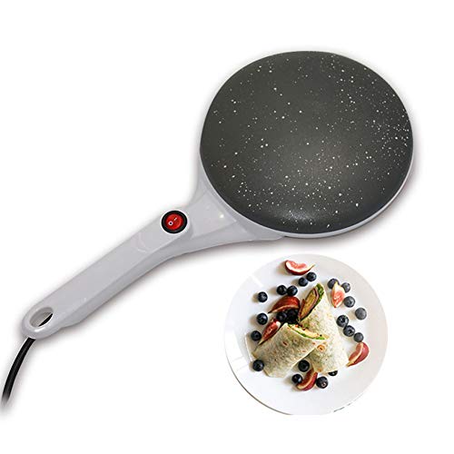 Elektrische Crêpe Maker Antihaft Pfanne, Komplett Automatisch Mini Pfannkuchenmaschine Pizzamaschine, Bratpfanne…