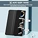 ProCase Smart Case for iPad Pro 11 Inch M5 2025/M4 2024 (Model: A3357/A3358/A3359/A2836/A2837/A3006), Slim Folio Stand Hard Back Shell Protective Tablet Cover for iPad Pro 11