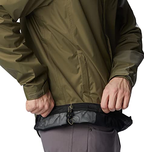 Columbia Herren Watertight 2 Jacket Wasserdichte Regenjacke, Stone Green, L EU