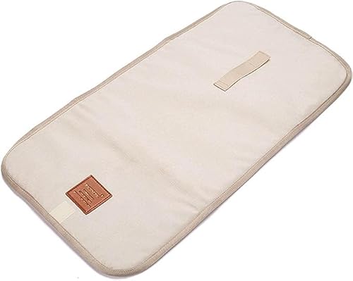 Jinmoioy 携帯用おむつ替えパッド ベビーマット 防水シート トート オムツ替え 保育介護 衛生用品 新生児シャワーギフト 折りたたみ おむつ替えマット耐水性 新生児屋外旅行 洗濯可 介護ペット用 ベビー用品 (ホワイト)
