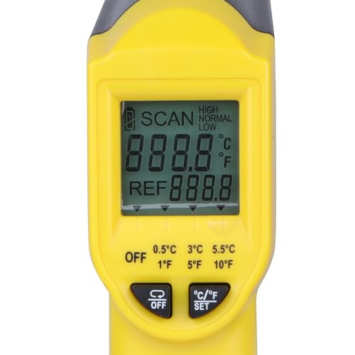 STANLEY STHT0-77365 High Accuracy Industrial Digital Infrared Thermometer With -38°C To 520°C Temperature Range & IP 20 For Dust Protection, 6 Months Warranty (Not for human body temperature) - Image 14 thumbnail
