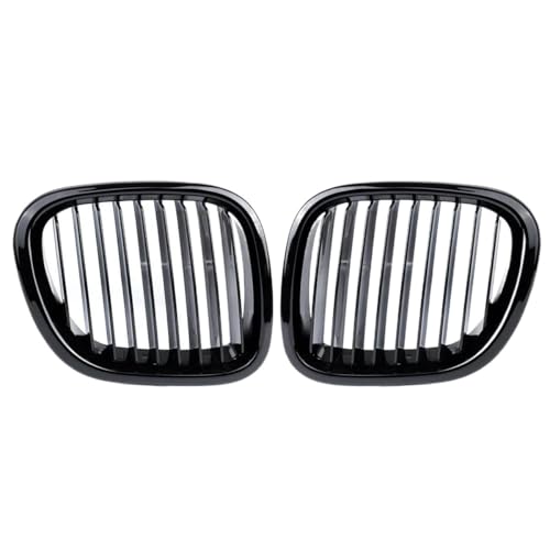 Rejilla delantera para Z3 E36 1996-2002, rejilla deportiva tipo riñón en negro brillante
