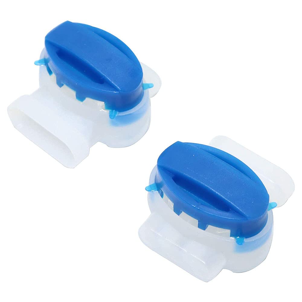 3 Wire Connectors, Electrical IDC 314 Wire Connectors for Robotic Lawn Mowers, Irrigation Applications 100PCS