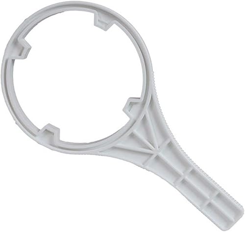 WFD, HWR-20-BB Llave de círculo completo para filtro de agua para toda la casa Reemplazo de carcasas azules grandes (BB)