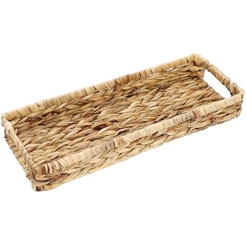 Hipiwe Wicker Bathroom Tray Cover