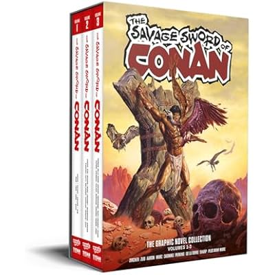 The Savage Sword of Conan 1-3 Slipcase Set
