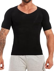 MISS MOLY Herren Kompressions Shapewear Shirt