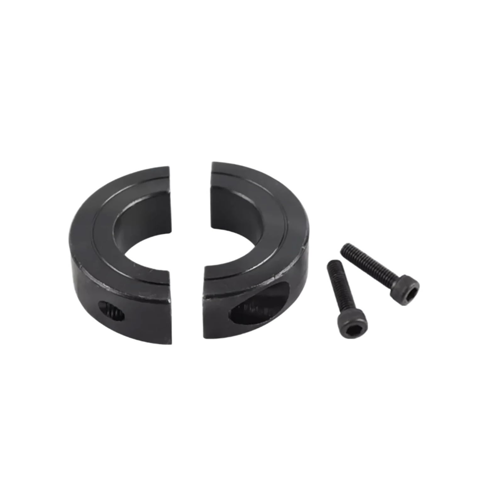 Anello fisso separabile in acciaio al carbonio - Collare for albero durevole for applicazioni meccaniche, 1 pz(28x48x15mm)