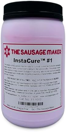 The Sausage Maker Insta Cure #1 (Prague Powder 1) - Curing Salt for Meat and - 2 lbs. -