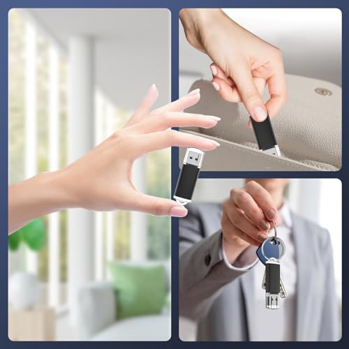 EASTBULL Flash Drive a granel de 64 GB, pacote com 5 unidades USB 2.0, unidade de memória em massa p