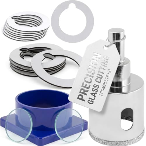 Drilax 1-3/8" Diamond Hole Saw Kit for Tile & Countertops