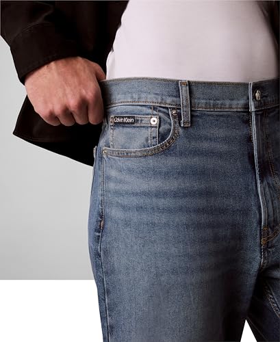 Image of Calvin Klein Men's Straight High Stretch Jeans