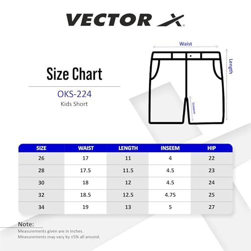 Image of Vector X OKS-224 Kids Compression Half Bottom Shorts