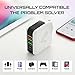 Kokovolta USB C Charger Block - Wall Charger Adapter 4 Ports Power Brick Cube Fast Multi Port Charging Box for iPad Mini iPhone Samsung and other Smartphones