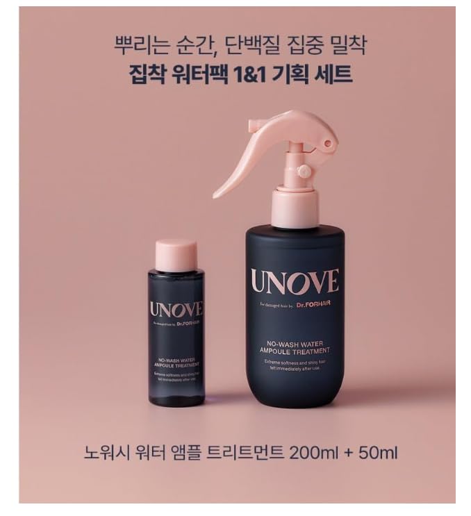 Amazon | [UNOVE] アノブ ノーウォッシュ ウォーター アンプル