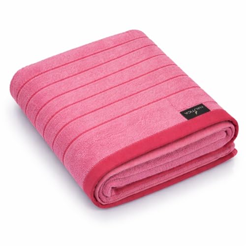 Image of NAUTICA Quick Dry Towel -1pc Bath Towel (ridgeport) | 500 GSM l 30 x 60 inch | Quick Dry Large Pool & Travel Towel | Earth