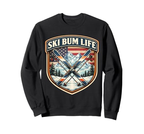 American Ski Bum Life �t�@�j�[�X�L�[���[ �X�L�[���D�� �E�B���^�[�X�|�[�c �g���[�i�[