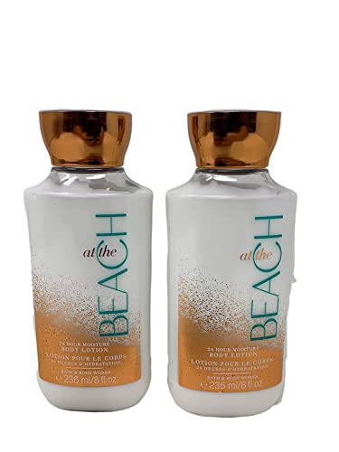 Bath and Body Works Super Smooth Body Lotion Sets Gift For Women 8 Oz -2 Pack (Cashmere Glow)
