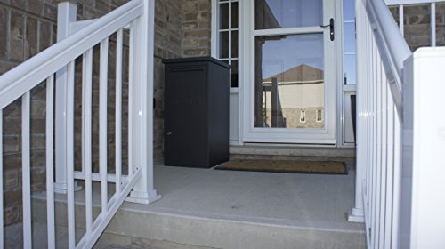 Rts Home Accents Parcelwirx Secure Package Delivery Box Locker, Graphite #TOP1