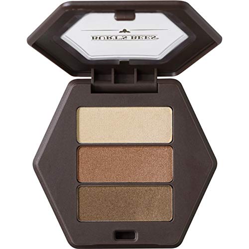 Burt's Bees Paleta de sombras de ojos con 3 tonos, 3,4 g, desierto floreciente