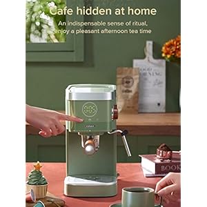 Espresso Machine, 20 Bar Espresso Machine with Milk Frother Steam Wand, Small Expresso Maker for Home, Latte and Cappuccino Maker Espresso Machine 20 Bar Espresso Machine with Milk Frother Steam Wand Small Expresso Maker for Home Latte and Cappuccino Maker