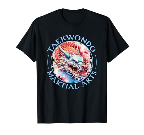 Taekwondo TKD Tae Kwon Do Dragon Art Martial Arts Graphic T-Shirt