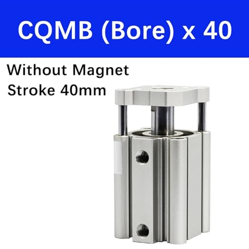 Vérin pneumatique compact CQMB32 pour machine transfert 40mm - 2