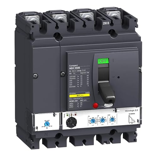Disjoncteur boîtier moulé MCCB NSX250B pour la protection des circuits