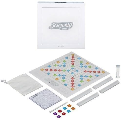 Miniatura 1 de Hasbro Scrabble Family Game Pearl Edition