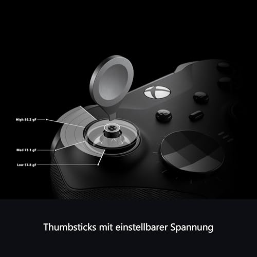 Xbox Manette sans Fil - Elite Series 2 Noire Series X, Series S, One, Windows 10 & 11, Android et iOS - 4