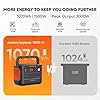 Jackery Solar Generator 1000 v2 with 200W Solar Panel,1070Wh Portable Power Station LiFePO4 Battery,1500W AC/100W USB-C Output, 1Hr Fast Charge for Outdoor,Off-Grid Living,RV,Emergency