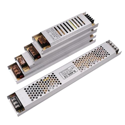 Controlador for tira LED 12V 300W con salida DC estable anti parpadeo
