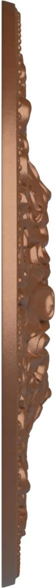 Ekena Millwork CM23ASPOS Ashley Ceiling Medallion, Polished Copper