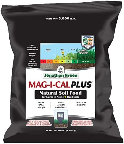 jonathan green lawn fertilizer that will transform your lawn care routine 7 Jonathan Green (11354) Mag-I-Cal Plus Soil Food for Lawns in Acidic & Hard Soils - Soil Amendment for Grass (5,000 Sq. Ft.)