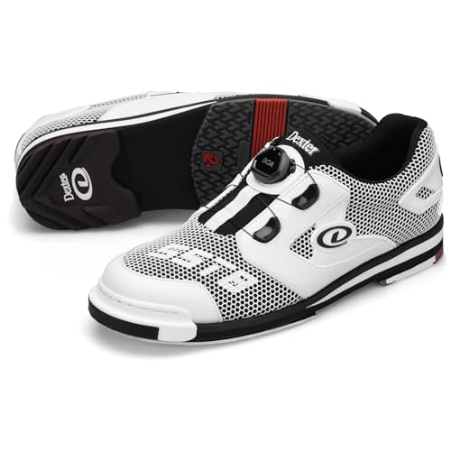 Image of Dexter Men's SST 8 Power-Frame BOA Bowling Shoes - Available in Medium and Wide Width - Interchangeable Slide Soles and Heels - Made for Both Left and Right Handed Bowlers