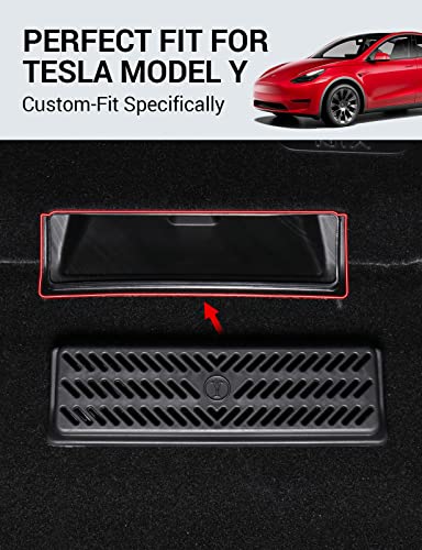 Basenor Tesla Model Y Backseat Air Vent Cover Air Flow Vent Grille Protection Set Of 2 For 2020 2021 2022 Model Y #TOP3