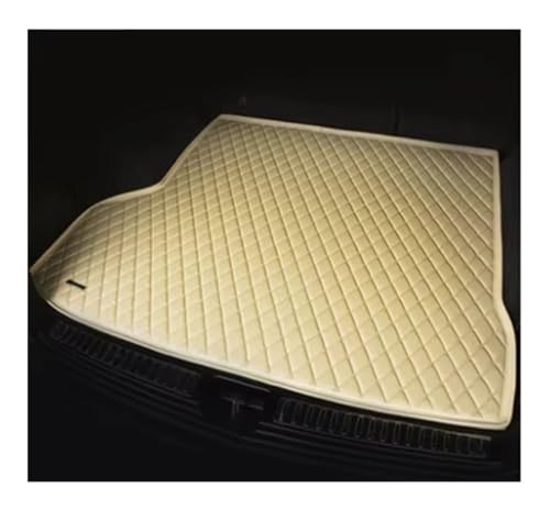 Tapis de coffre Model 3 2019 imperméable et antidérapant beige 2
