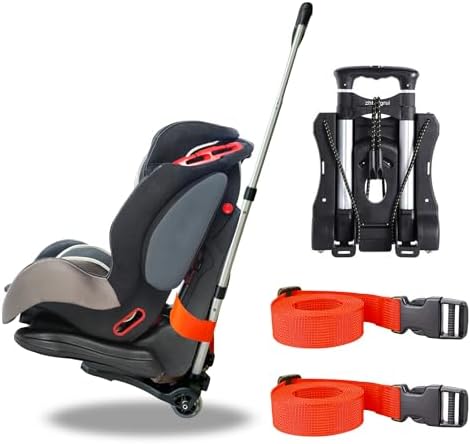 Amazon.com: Holm Airport Car Seat Stroller Travel Cart and Child
