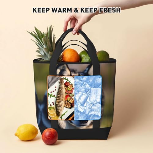 Sac isotherme de grande capacité pour préserver la fraîcheur des courses - 5