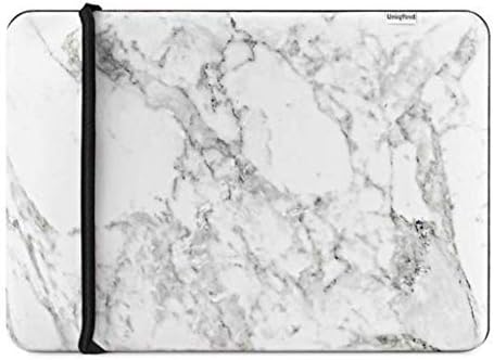 Uniqfind Neoprene Laptop Sleeve Compatible with MacBook MacBook Pro 16 inch(A2141), White Marble