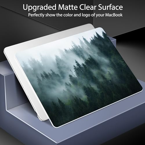 Funda MacBook Air 13.6 M3 carcasa protector pantalla webcam A2681 3