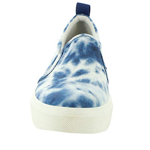 Skechers Skechers womens Skecher Street Women's Poppy - Set the Tone Sneaker, Blue, 6 US