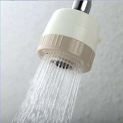 Image of GLUN 360 Rotation Kitchen Sink Faucet Extender Spouts Shower 3 Showers Level Adjusting Water Faucet for Saving water Pack of 1