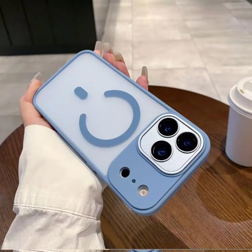 JIASHM iPhone17 Pro�p �}�b�g ���� �}�O�l�b�g�� ���C�����X�[�d�J�o�[ �g�уP�[�X (iPhone17 Pro�p/�X�J�C�u���[)