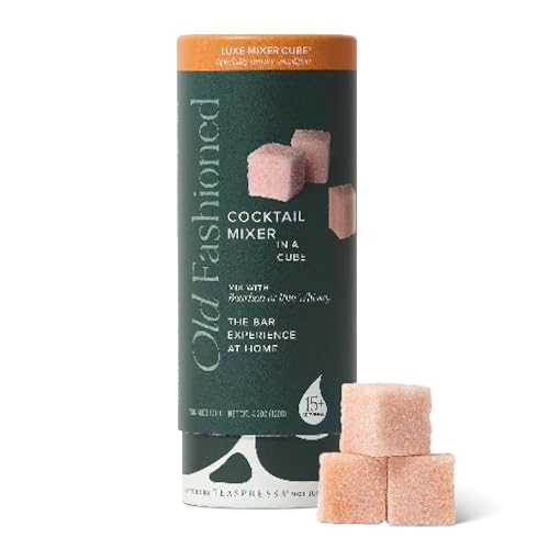 LUXE Mixology Old Fashioned Cocktail Mixer Cubes...