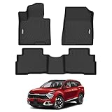 Floor Mats for Kia Sportage Hybrid 2023 2024 2025 2026 All Weather TPE Protection Floor Liners Full Set for 2026 Sportage Accessories(Not for PHEV)