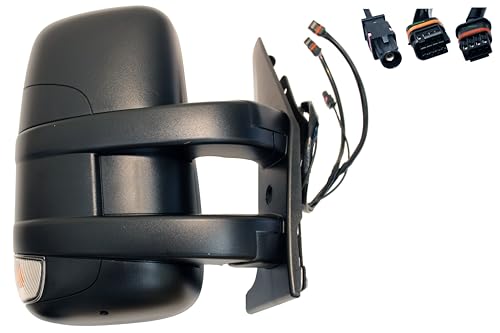 Rétroviseur Alkar 9226249 électrique convexe chauffant noir pour utilitaire